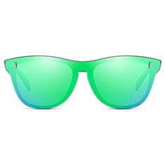 KDEAM Reston 6 slnečné okuliare, Black / Green