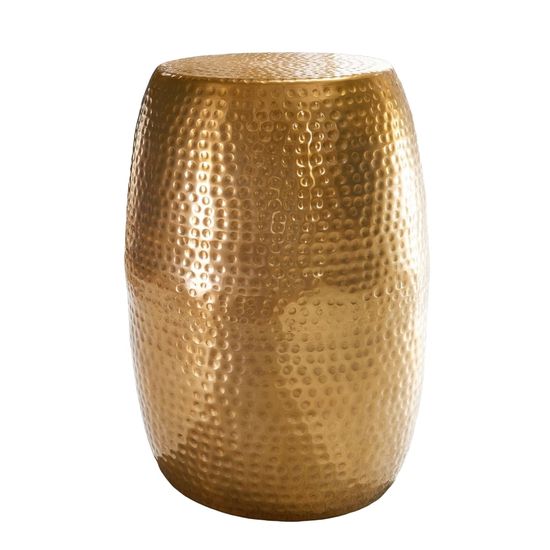 Bruxxi Odkladací stolík Leona, 49,5 cm, zlatá