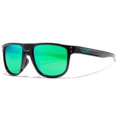 KDEAM Enfield 2 slnečné okuliare, Black / Green