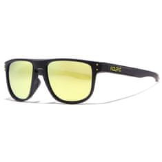 KDEAM Enfield 5 slnečné okuliare, Black / Yellow
