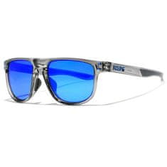 KDEAM Enfield 4 slnečné okuliare, Silver / Blue