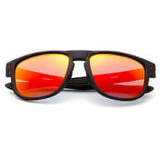 KDEAM Enfield 3 slnečné okuliare, Black / Orange