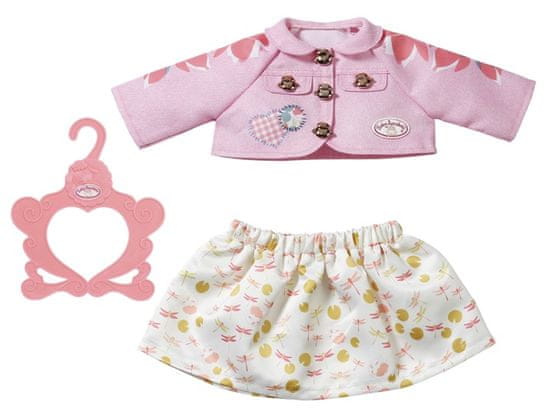 Baby Annabell Oblečenie na dievčatko ružové, 43 cm