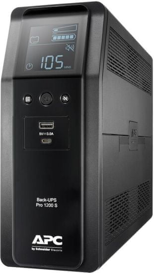 APC Back-UPS Pro BR 1200VA Sinewave 720W (BR1200SI)