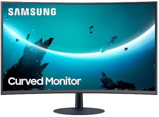 monitor Samsung C27T55 (LC27T550FDUXEN) širokouhlý displej 21,5 palca 16:9 hdmi vga dp