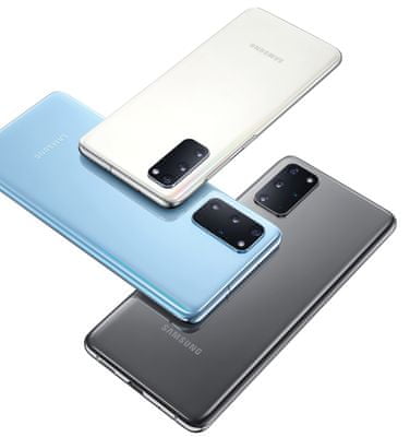 Samsung Galaxy S20, dynamic AMOLED displej 120 Hz, HDR10+, Exynos 990, trojitý ultraširokouhlý fotoaparát, teleobjektív, rýchle nabíjanie, rýchle bezdrôtové nabíjanie, reverzné dobíjanie, ultrasonická čítačka odtlačkov prstov v displeji