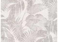 A.S. Création Hnedá tapeta so vzorom listov džungle 37396-2 - tapety do spálne