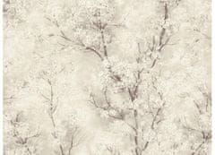 A.S. Création Prírodná tapeta s kvitnúcimi konárikmi - krémová, sivá 37420-2 - tapety do spálne