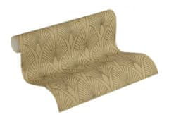 A.S. Création Art Deco tapeta s glamour vzhľadom - zlatá, hnedá 37427-2 - tapety do spálne