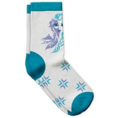 EUROSWAN Dětské ponožky Frozen 2 Ľadové kráľovstvo sada 3 páry Velikost: 23/26