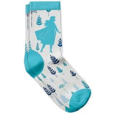 EUROSWAN Dětské ponožky Frozen 2 Ľadové kráľovstvo sada 3 páry Velikost: 23/26