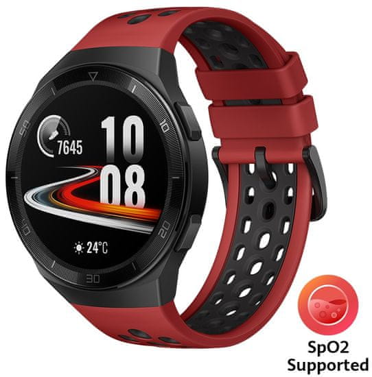 Huawei Watch GT 2e, Lava Red, 46 mm - rozbalené