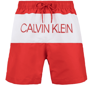 Calvin Klein pánske plavkové kraťasy KM0KM00456 Medium Drawstring