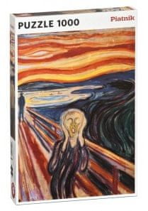 Piatnik Munch - Výkrik 1000 dielikov