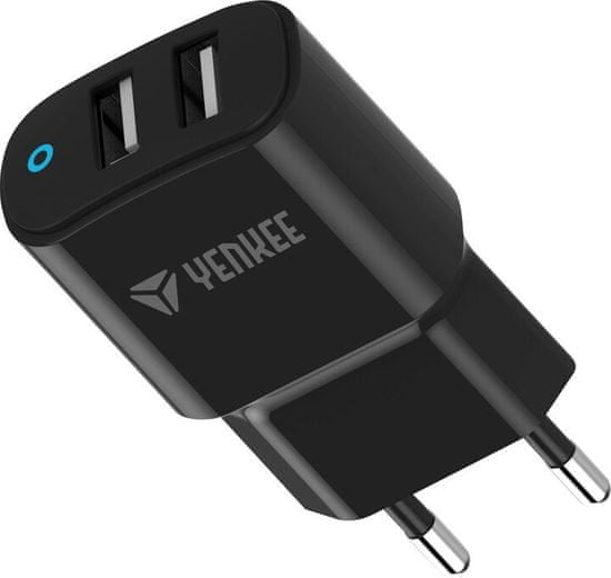 Yenkee YAC 2020 BK Dual USB nabíjačka 3,4 A
