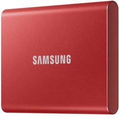 SAMSUNG T7 SSD 1TB, červená (MU-PC1T0R/WW)
