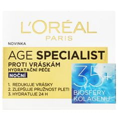 Loreal Paris Nočný krém proti vráskam Age Specialist 35+ 50 ml