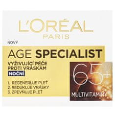 Loreal Paris Nočný krém proti vráskam s multivitamíny Age Specialist 65+ 50 ml