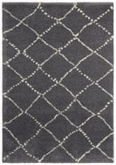 Mint Rugs Kusový koberec Allure 104403 Darkgrey / Cream 80x150