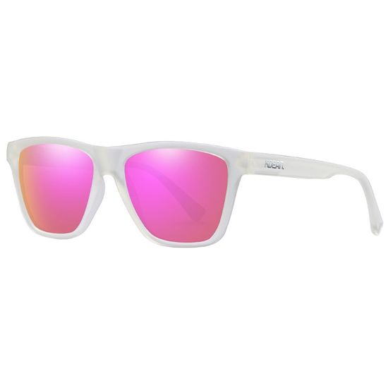 KDEAM Lead 7 slnečné okuliare, Transp & White / Purple Pink