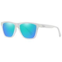 KDEAM Lead 6 slnečné okuliare, Transp & White / Blue Green