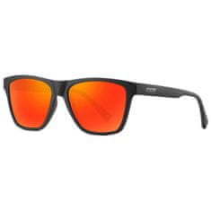 KDEAM Lead 4 slnečné okuliare, Black / Red