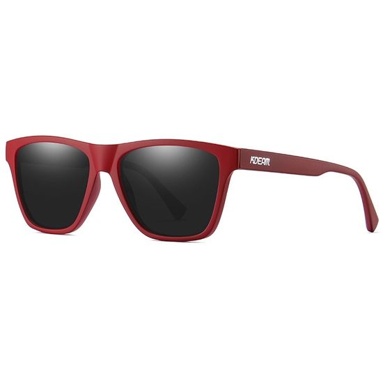 KDEAM Lead 2 slnečné okuliare, Red / Gray