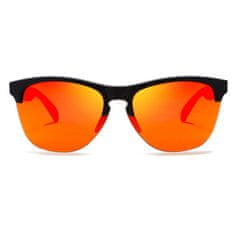 KDEAM Borger 3 slnečné okuliare, Black / Orange