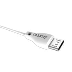 DUDAO L4M kábel USB / micro USB 2.4A 1m, biely