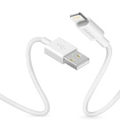 DUDAO L1T kábel USB / Lightning 3A 1m, biely