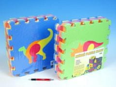 Wiky Teddies BABY Penové puzzle Dinosaury 30 x 30 cm 10ks