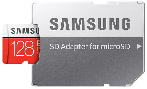 Pamäťová karta Samsung micro SDXC 128GB EVO Plus + SD adaptér vysoká kapacita vysoká rýchlosť 4K UHD