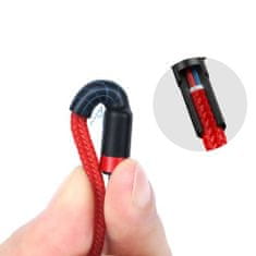 BASEUS Cafule kábel USB-C / USB-C 60W QC 3.0 1m, čierny/červený