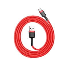 BASEUS Cafule kábel USB / USB-C QC 3.0 1m, červený