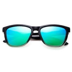 KDEAM Ruston 44 slnečné okuliare, Black / Green