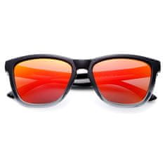 KDEAM Ruston 43 slnečné okuliare, Black / Red
