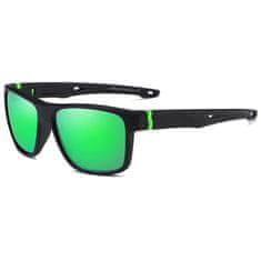 KDEAM Oxford 3 slnečné okuliare, Black / Green
