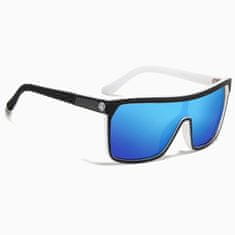 KDEAM Stockton 2 slnečné okuliare, Black & White / Blue