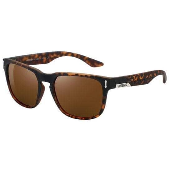 KDEAM Andover 2 slnečné okuliare, Leopard / Brown