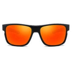 KDEAM Oxford 4 slnečné okuliare, Black / Red