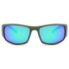 KDEAM Abbeville 2 slnečné okuliare, Black / Blue Green