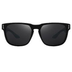 KDEAM Andover 4 slnečné okuliare, Black & Pattern / Black