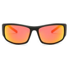KDEAM Abbeville 3 slnečné okuliare, Black / Orange Red