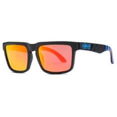 Dubery Greenfield 4 slnečné okuliare, Blue & Black / Black