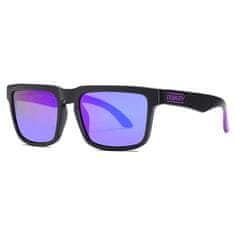 Dubery Greenfield 7 slnečné okuliare, Purple & Black / Deep Blue
