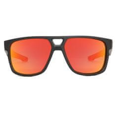KDEAM Malden 4 slnečné okuliare, Black / Red