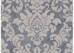A.S. Création Kvetinová ornamentálna tapeta - šedá, strieborná 37270-1 - tapety do spálne