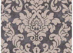 A.S. Création Tmavá ornamentálna tapeta - čierna, strieborná 37270-4 - tapety do spálne