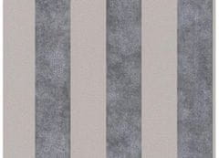 A.S. Création Tapeta s farebnými pruhmi - čierna, sivá 37271-1 - tapety do spálne
