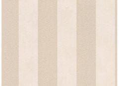 A.S. Création Tapeta s farebnými pruhmi - béžová, zlatá 37271-3 - tapety do spálne